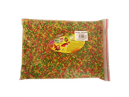 KOI MIX mini pellet kuličky, sáček 3 l
