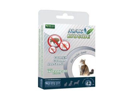 Max Biocide Collar Cat repelentní obojek, kočka 42 cm !CZ! - Poškozený obal - SLEVA 30 %