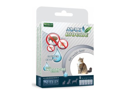 Max Biocide Spot-on Cat repelentní kapsle, kočka 5 x 1 ml !CZ!