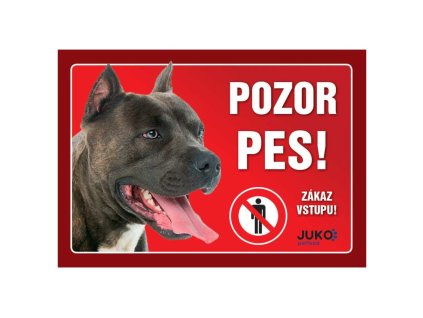 Cedulka Juko STAFORDŠÍRSKÝ TERIÉR
