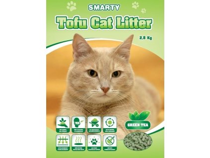 Smarty Tofu Cat Litter Green Tea podestýlka 6 l