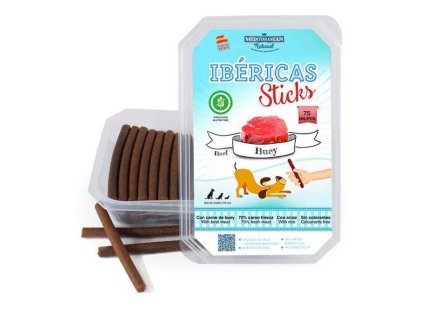 Ibéricas Dog tyčinky hovězí 800 g (cca 75 ks)