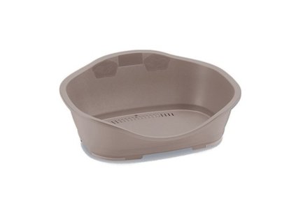 Pelíšek plast 1 světle hnědá 56,5 x 42 x 24,2 cm