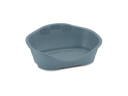 Pelíšek plast 1 modro-šedá 56,5 x 42 x 24,2 cm