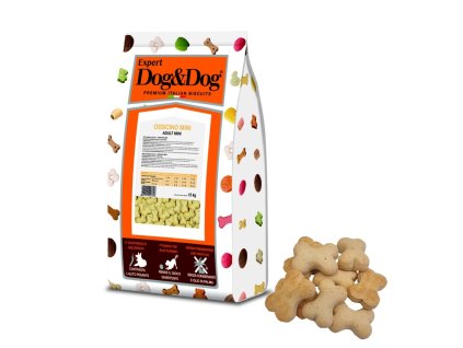 Dog & Dog Expert mini kostičky 15 kg