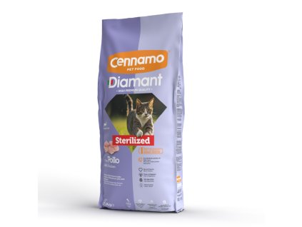 Diamant Cat Micio Sterilised Kuřecí 15 kg