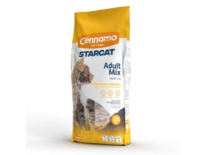 PLUTO Star Cat Adult Mix 15 kg