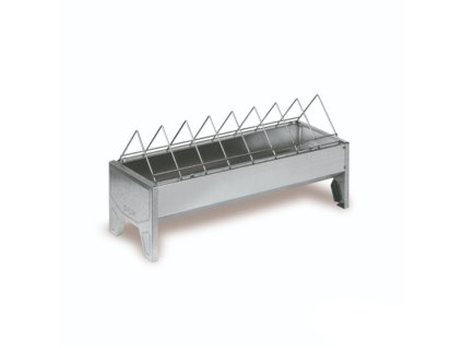 Kovové krmítko s nožičkami velkokapacitní 50 cm