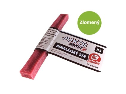 Himalájský sýr Jahoda XS - Zlomený - SLEVA 15 %
