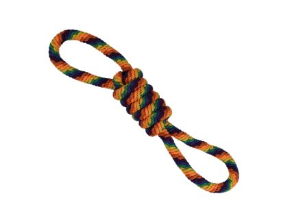 Lanová hračka duhová osmička 58 cm