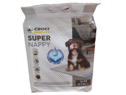 Návyková podložka Super Nappy 60 x 60 cm (10 ks)