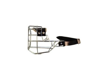 Náhubek zinek/kůže knírač střední - fena