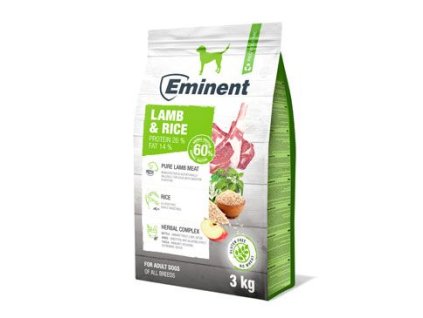 Eminent Dog Lamb & Rice 3 kg