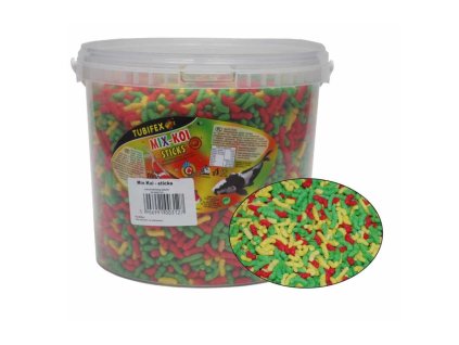 KOI MIX sticks plovoucí, dóza 5 l