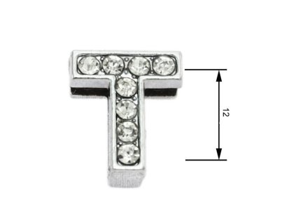 Navlékací písmenka T 12 mm