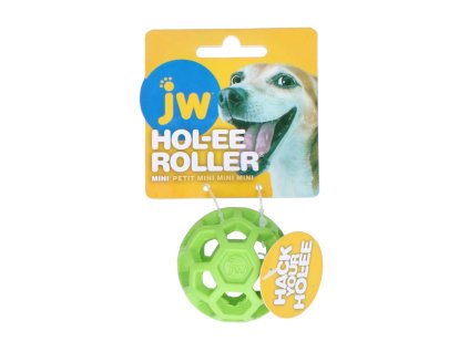 JW Hol-EE děrovaný míč 5cm Mini - zelený