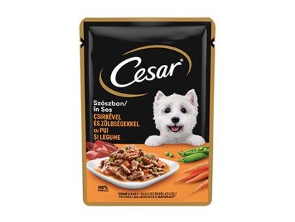 Cesar Tasty kapsa kuřecí ve šťávě 100g