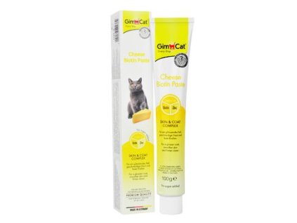 Gimcat pasta Sýrová s biotinem 100g
