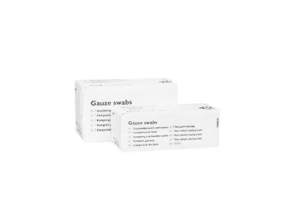 Kompres gáza 5x5cm Nestrilní 12v.100ks CVET VL