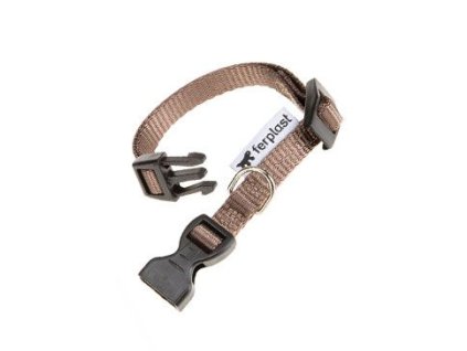 Obojek nylon CLUB C 56cmx20mm hnědý FP 1ks