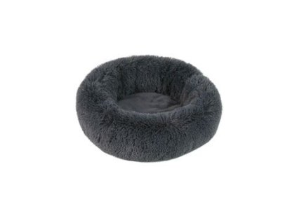 Pelech kulatý ADELE s dlouhým vlasem 70cm šedá