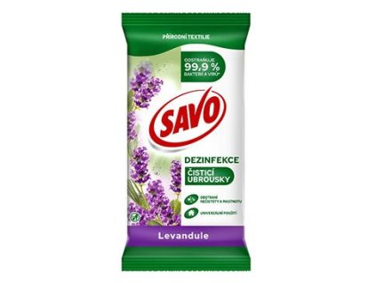 Savo Univerzální ubrousky Levandule 30ks