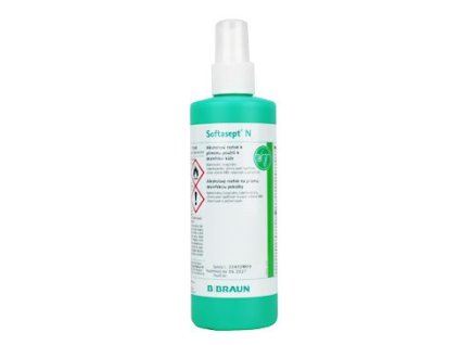 Softasept N Bezbarvý dezinfekce kůže,sliznic,ran 250ml
