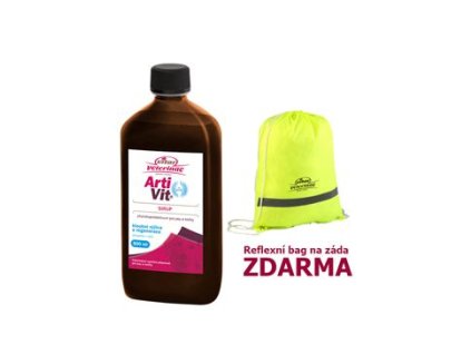 VITAR ArtiVit Sirup 500ml+reflexní batůžek