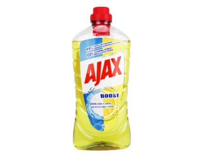 Čistič pro domácnost Ajax Boost soda a Lemon tekutý 1l
