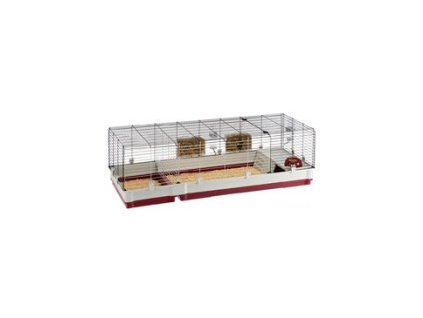 Klec KROLIK 160 králík 162x60x50cm bordó FP