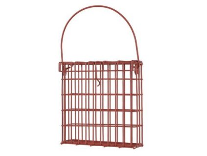 Krmítko venk.CUBIC na loj.bl. kov červená 22cm Zolux