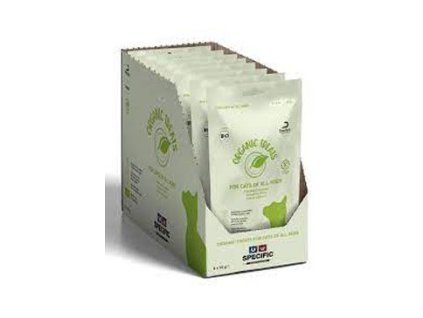 Specific pochoutka FT-BIO Organic Treats 8x50g kočka