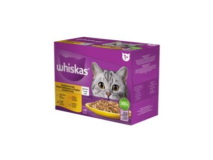 Whiskas kaps. Core drůbeží výběr v želé 12x85g