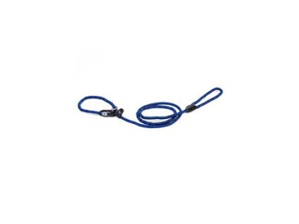 Vodítko provazové 2v1 180cm modro/černá Kiwi