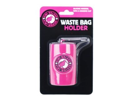 Pouzdro na sáčky růžový (bez sáčků) Kiwi