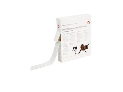 Obvaz hadicový síťový BUSTER 2,5cm x 6,5m bílý