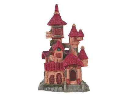 Akvarijní dekorace MEDIEVAL Hotel 17cm Zolux