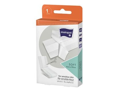 Náplast SOFT Matopat 6cmx0,5m 1ks