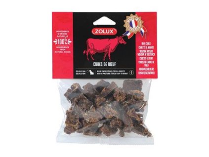 Pochoutka Hovězí kostky 10/20mm 150g Zolux
