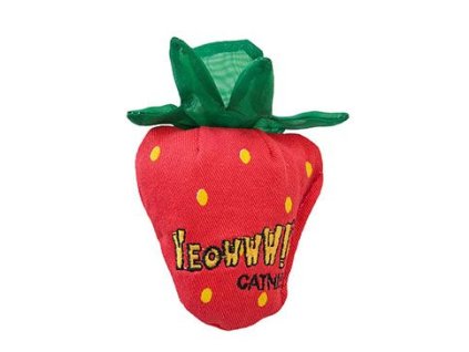 Hračka kočka Yeowww Strawberry Original