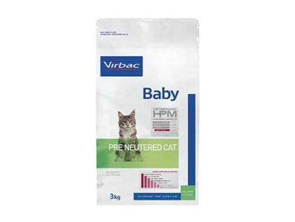 VET HPM Baby Pre Neutered Cat 3kg