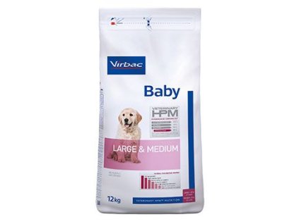 VET HPM Baby Dog Large & Medium 12kg
