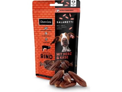 Chewies Salametti Hovězí maso, srdce a sýr 60 g