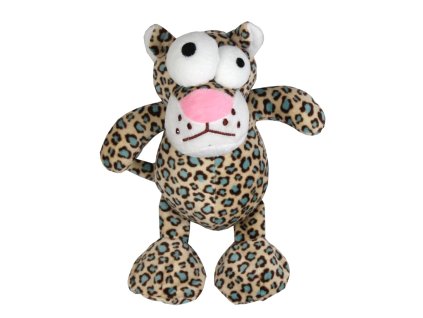 Leopard plyšový s velkýma očima