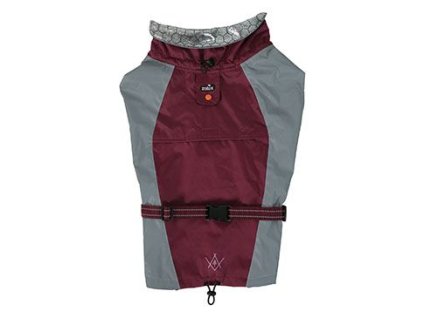 Obleček voděodolný pro psy BIVOUAK červená 45cm Zolux