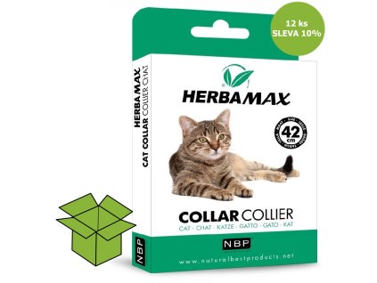 Herba Max Collar Cat repelentní obojek, 42 cm (12 ks) SLEVA 10 %