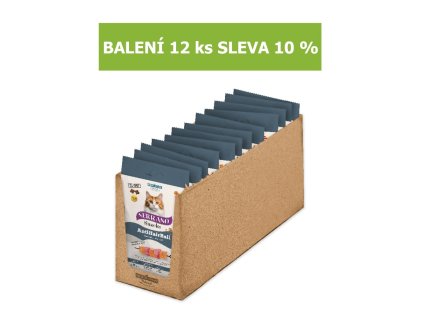 Serrano Snack Cat AntiHairball Salmon & Tuna 50 g (12 ks) SLEVA 10 %