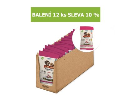 Serrano Snack Dog Lamb 100 g (12 ks) SLEVA 10 %