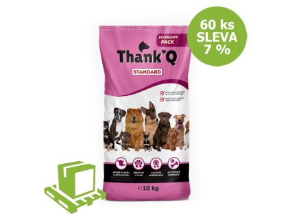Thank´Q Standard Dog Adult Jehně 10 kg (paleta 60 ks) SLEVA 7 %