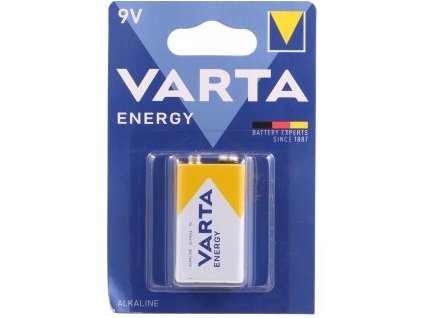 baterie alkalicka varta 9V